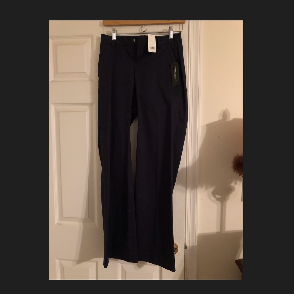 Banana republic navy pants size 0 NEW!!!!